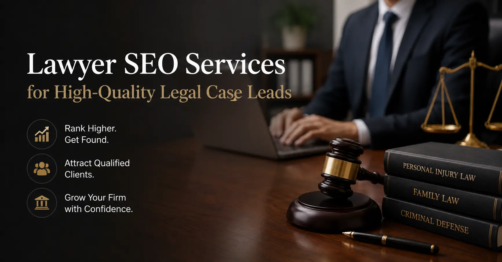 Lawyer SEO Services for High Quality Legal Case Leads