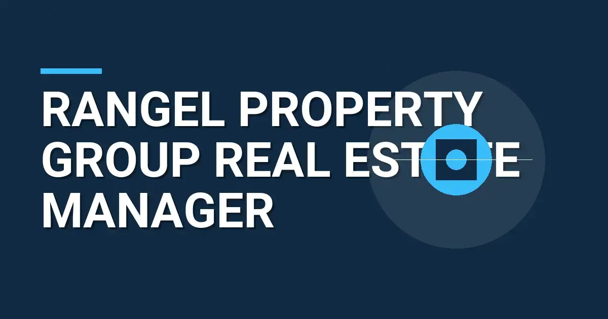 Rangel Property Group Real Estate Manager