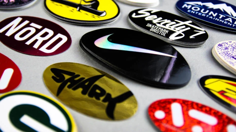 Custom Oval Decals: Branding Tool for Business and Personal Use