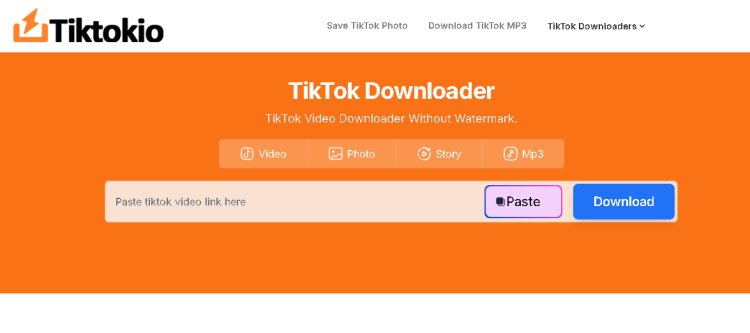 Tiktokio: TikTok Video Downloader Without Watermark